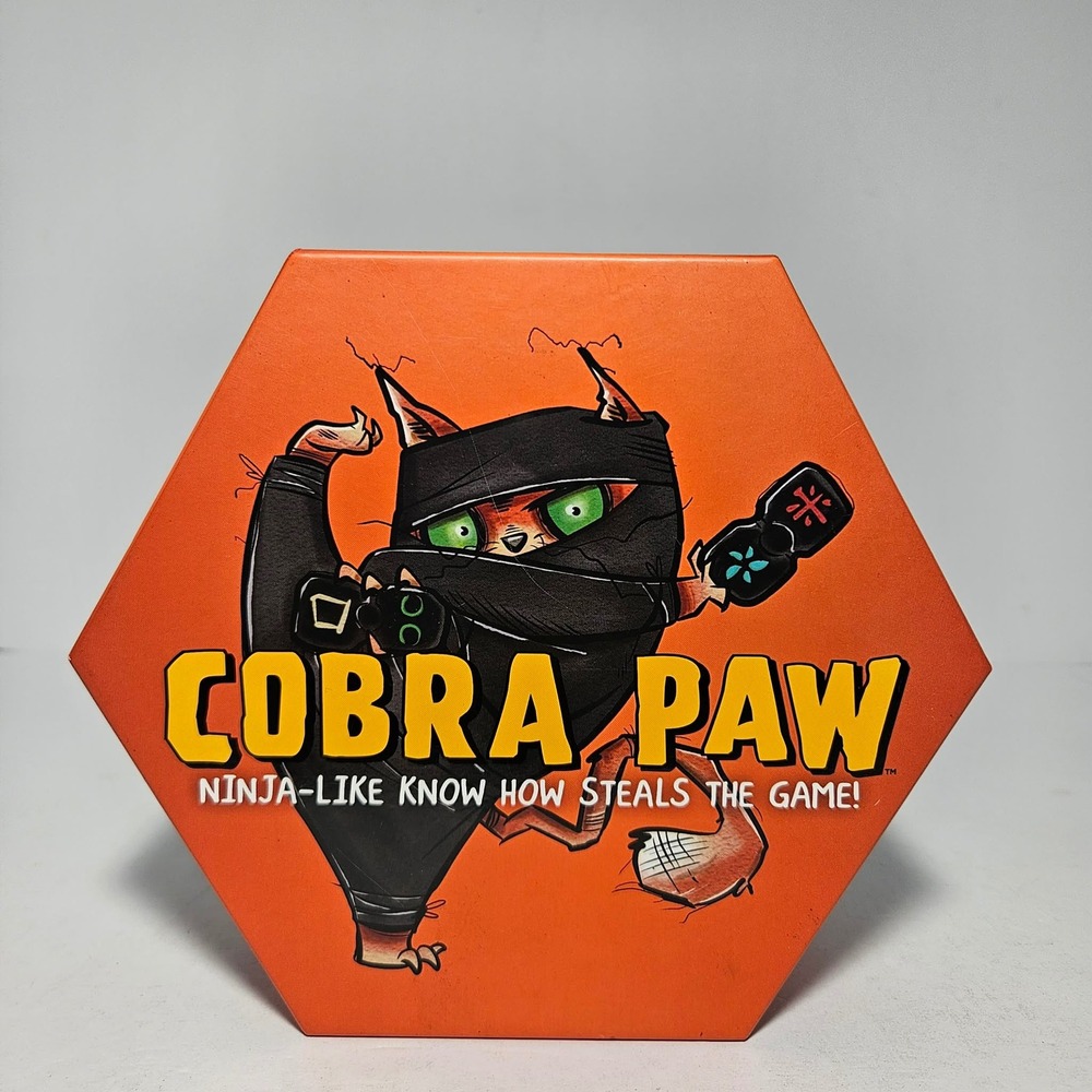 Cobra Paw Ninja Game by Bananagrams Complete with Stones and Dice